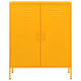 Voir la diapositive 3 : VIDAXL Armoire de rangement Jaune moutarde 80x35x101,5 cm Acier