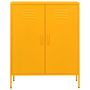 Voir la diapositive 3 : VIDAXL Armoire de rangement Jaune moutarde 80x35x101,5 cm Acier