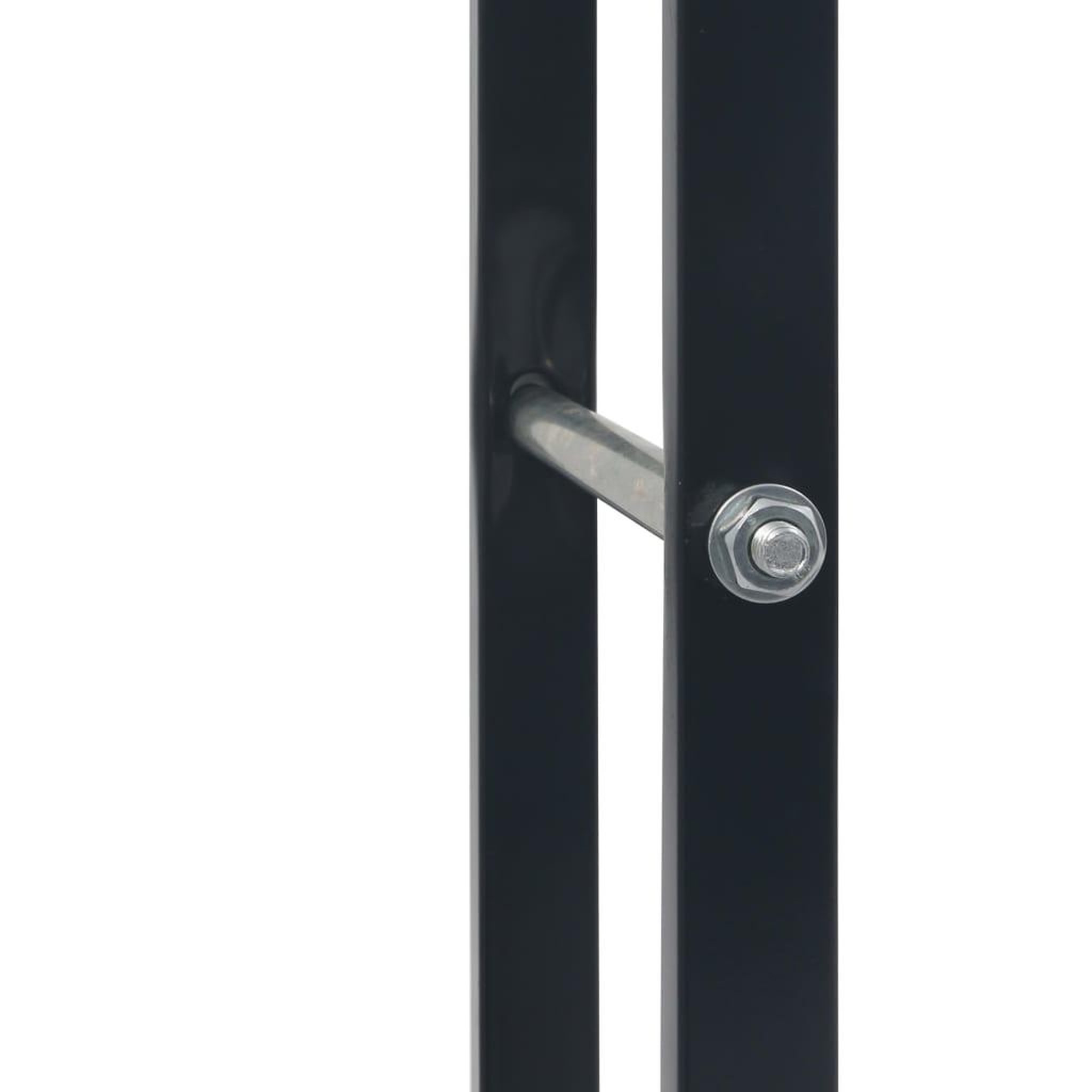 Voir la diapositive 5 : VIDAXL Portant de bois de chauffage Noir 80x25x100 cm Acier