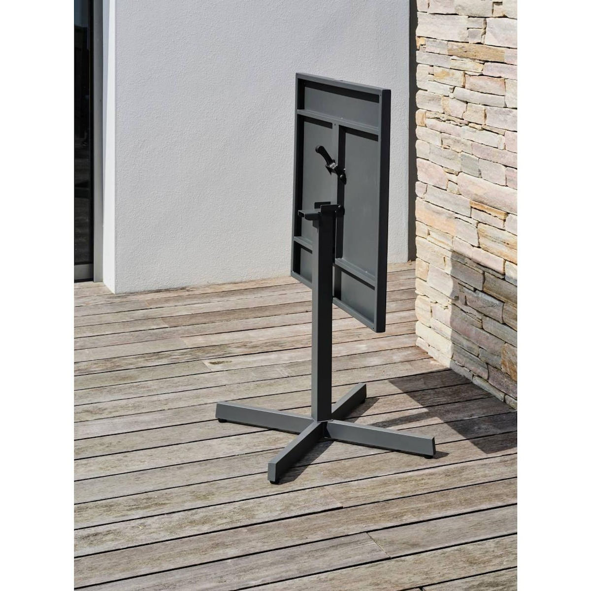 Paris Prix Table de jardin Pliable  Louise  74cm Anthracite
