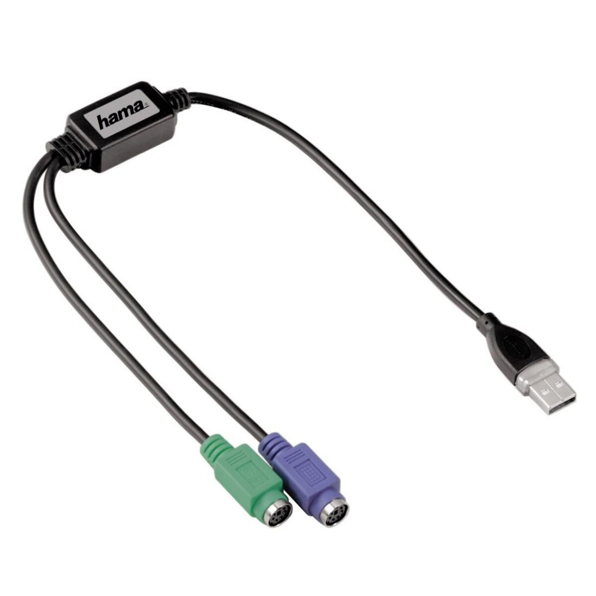 QiLive Connectique Adaptateur USB2XPS/2SR+CLV Gris