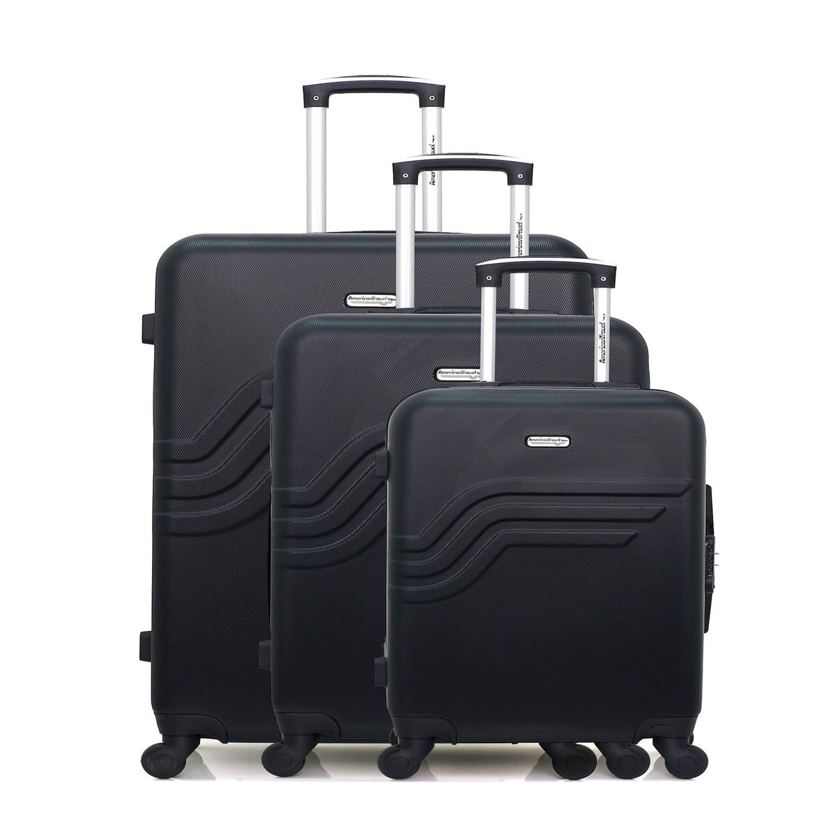 AMERICAN TRAVEL AMERICAN TRAVEL - Set de 3 ABS QUEENS 75 cm