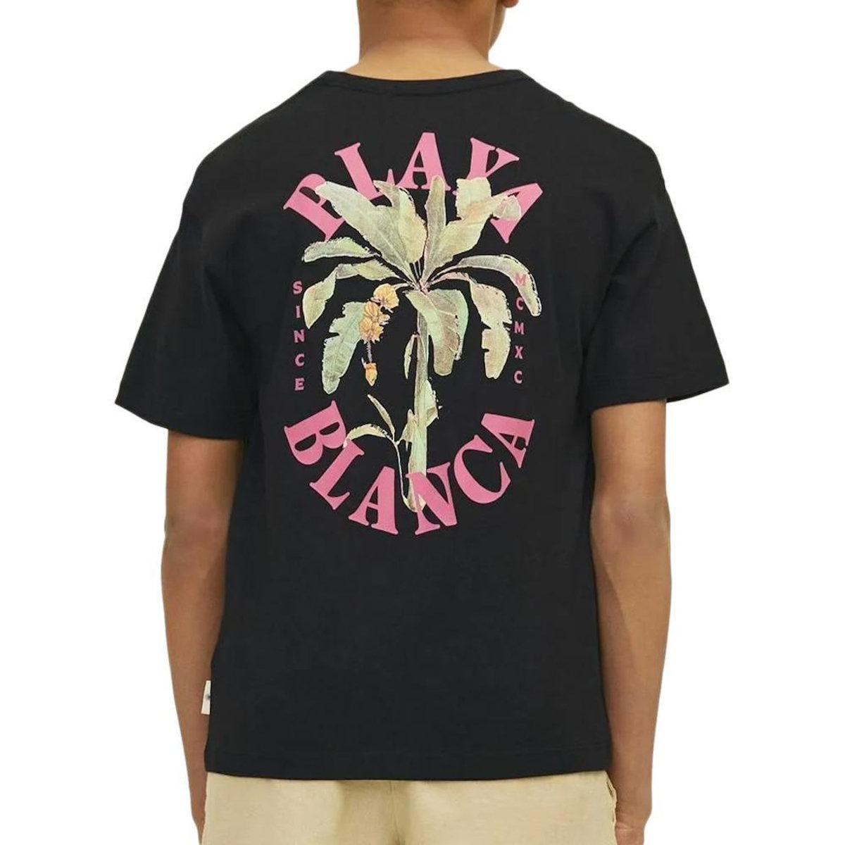 Jack & Jones T-shirt Noir Garçon Jack & Jones Konos