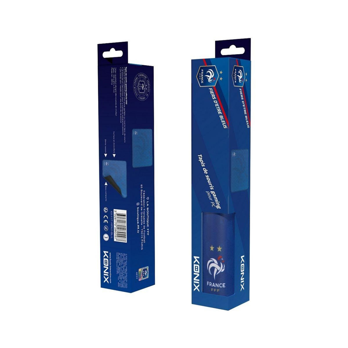 Konix Tapis de souris bleu - FFF
