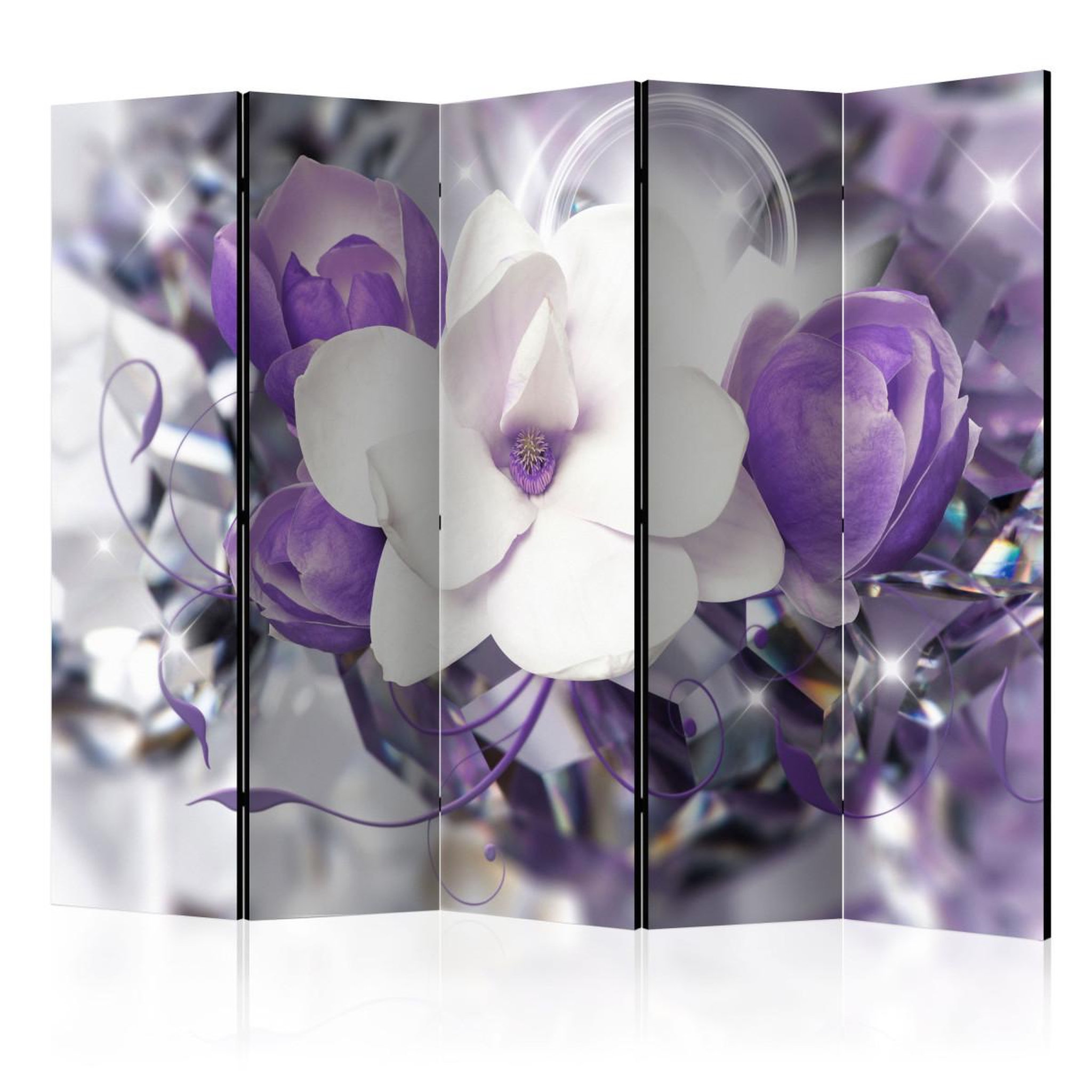 Paris Prix Paravent 5 volets  purple empress  172x225cm
