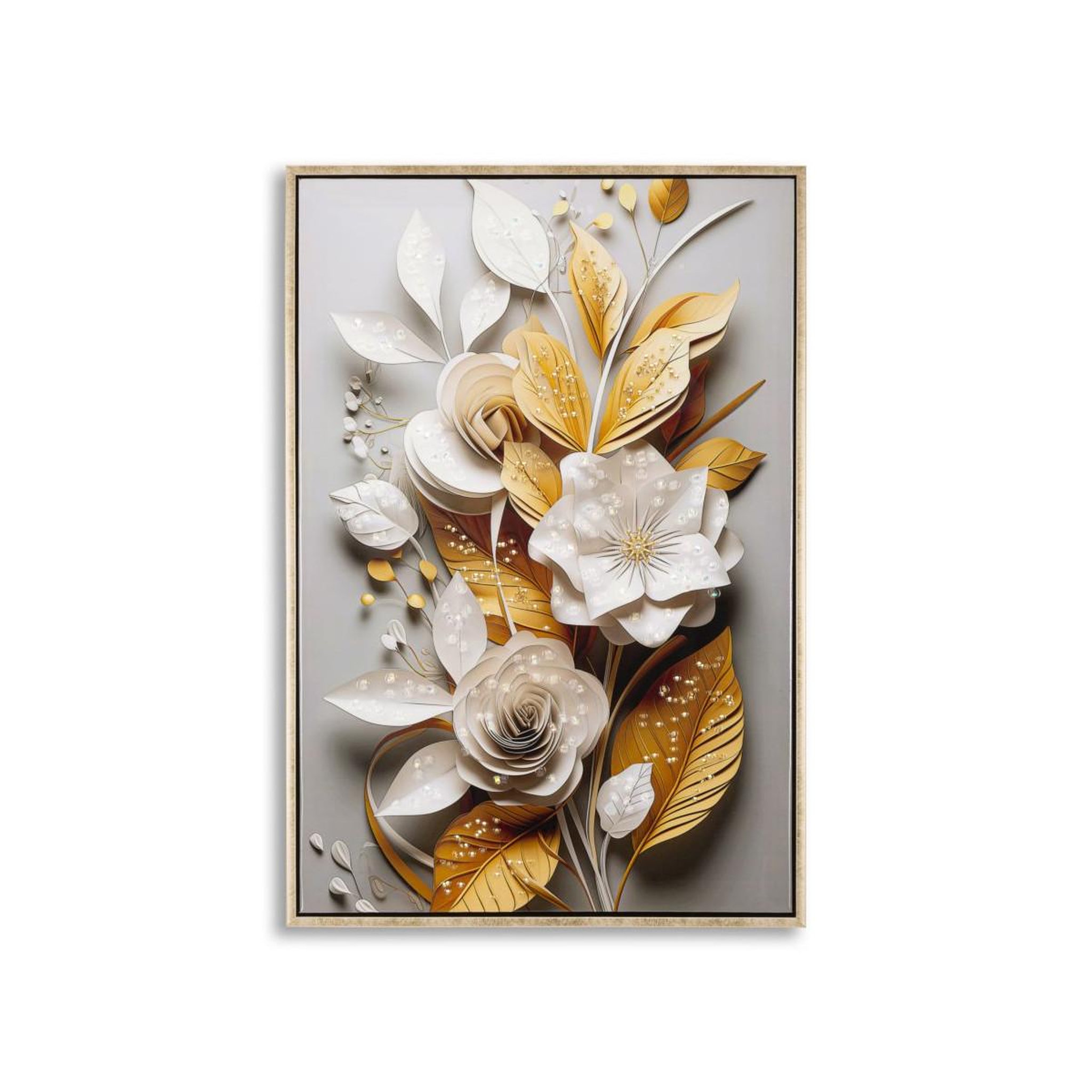 Paris Prix Tableau imprimé déco  flora  42x62cm multicolore