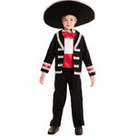EURO CARNAVALES Déguisement Mexicain - Garçon - 10/12 ans (140 à 152 cm)