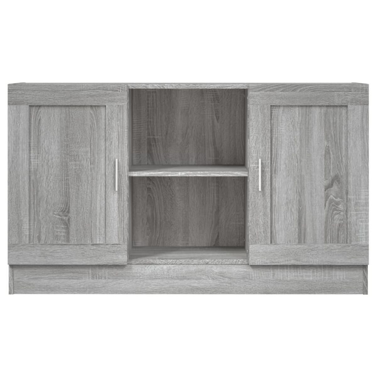 VIDAXL Buffet Sonoma gris 120x30,5x70 cm Bois d'ingenierie
