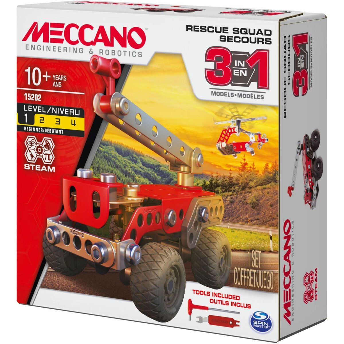 meccano' Secours - 3 Modeles New - N/A - Kiabi - 22.98€