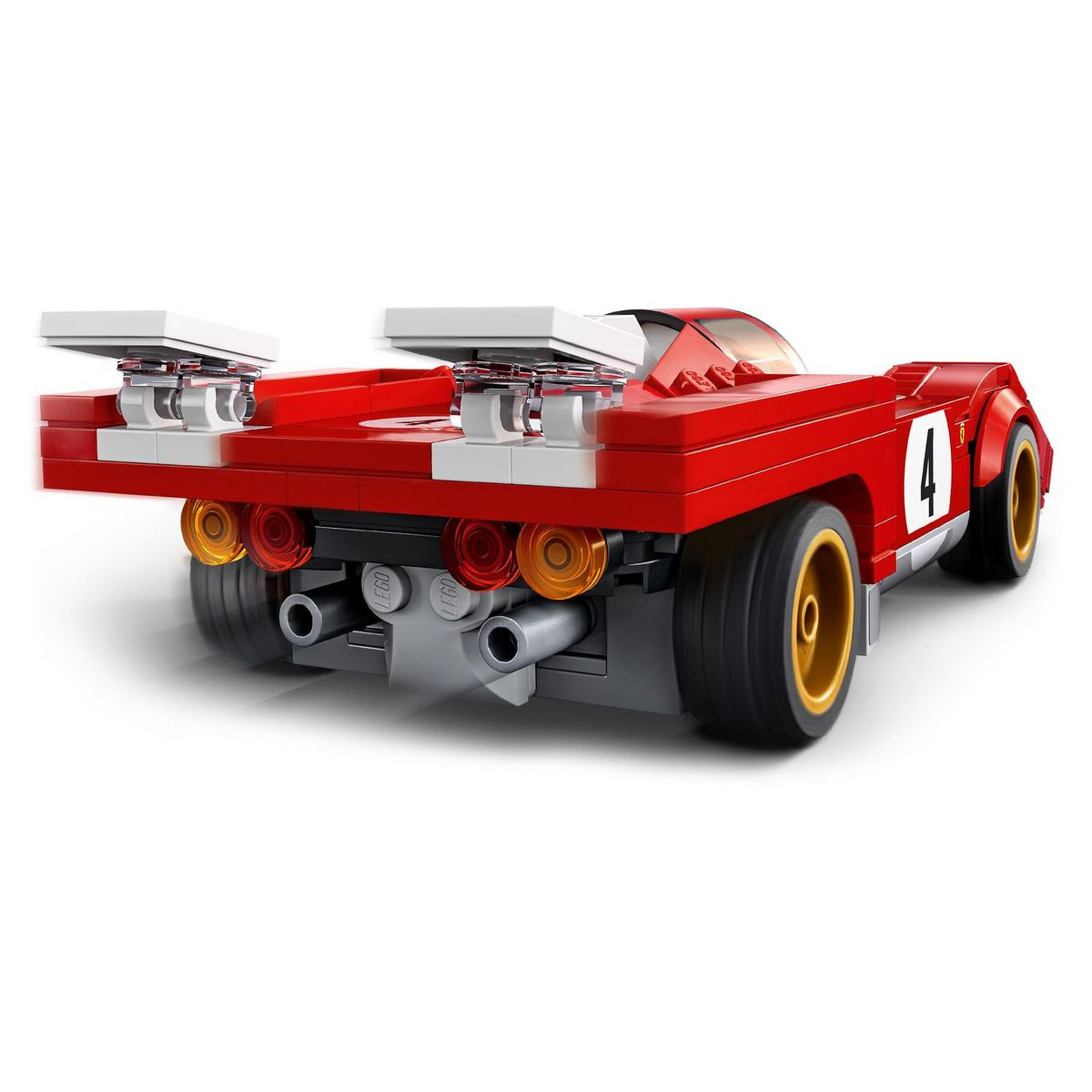 LEGO Speed Champions 76906 1970 Ferrari 512 M, Modèle Réduit de Voiture de Course, Jouet de Construction pour Enfants à Collectionner