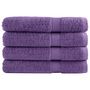 Voir la diapositive 1 : VIDAXL Serviettes de sauna de qualité supérieure SOLUND 4 pcs violet