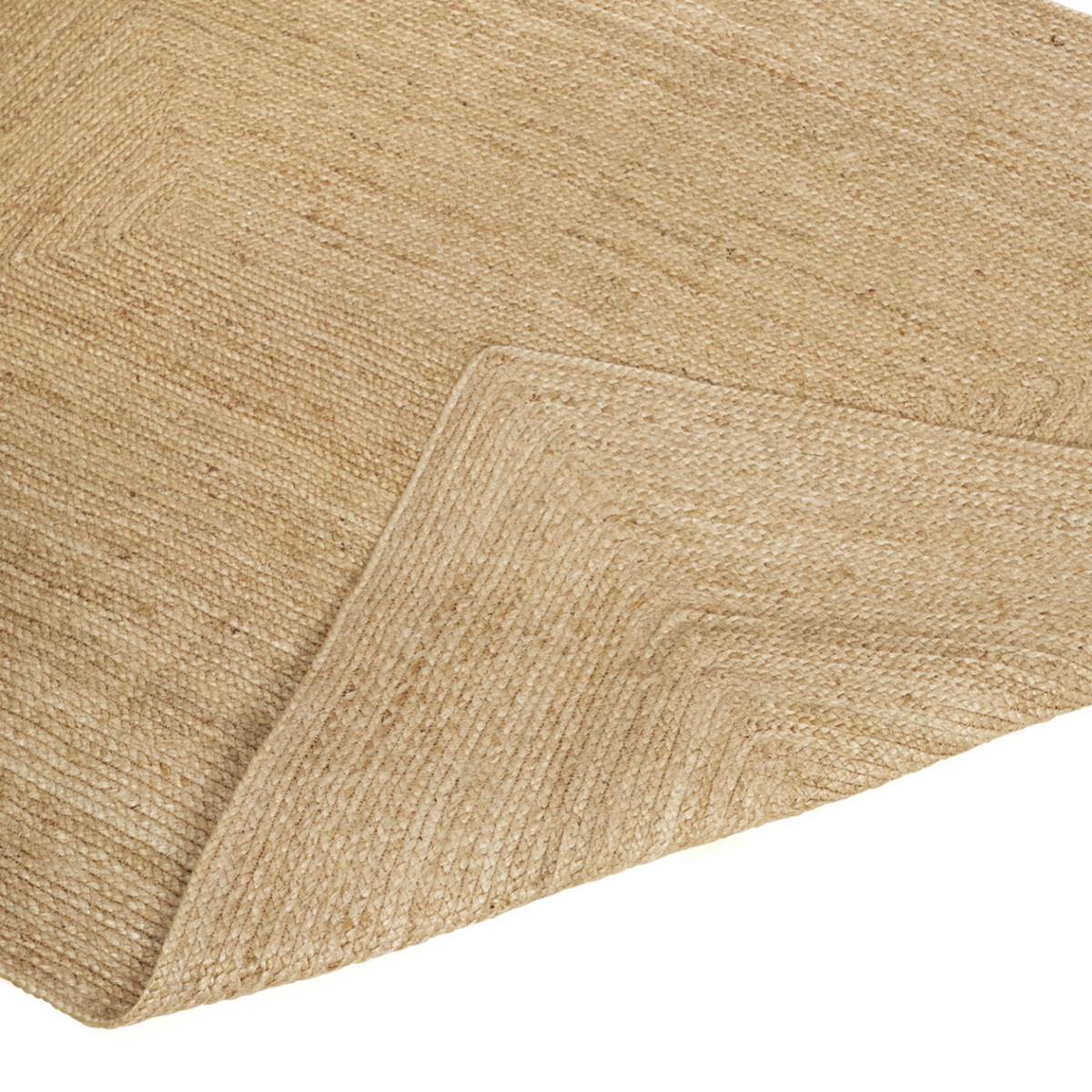 ID MARKET Tapis intérieur DAYA jute 120 x 170 CM