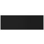 Voir la diapositive 5 : VIDAXL Tete de lit murale Noir 240x1,5x80 cm Bois d'ingenierie