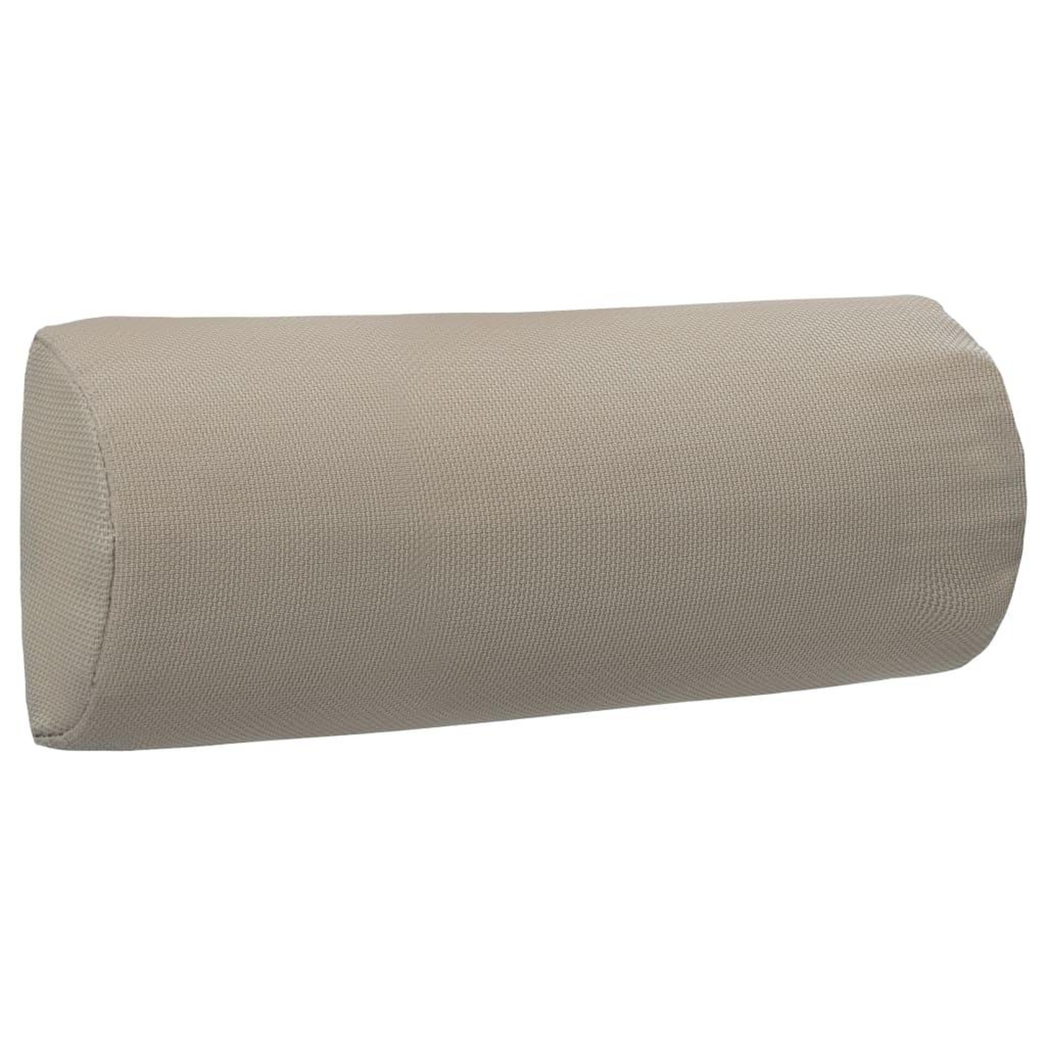 VIDAXL Appui-tete de chaise longue Taupe 40x7,5x15 cm Textilene