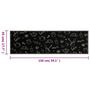 Voir la diapositive 5 : VIDAXL Tapis de cuisine lavable imprime Morning noir 45x150 cm velours