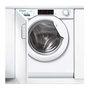 Voir la diapositive 1 : Candy Lave-linge intégrable 8kg 1400 tours/min - CBW48TWME-S
