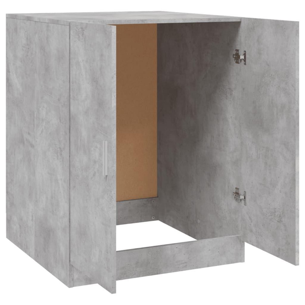 VIDAXL Meuble pour machine a laver Gris beton 71x71,5x91,5 cm