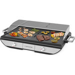 Riviera & Bar Plancha électrique QPL 650 noir gris à poser, 50x30 cm