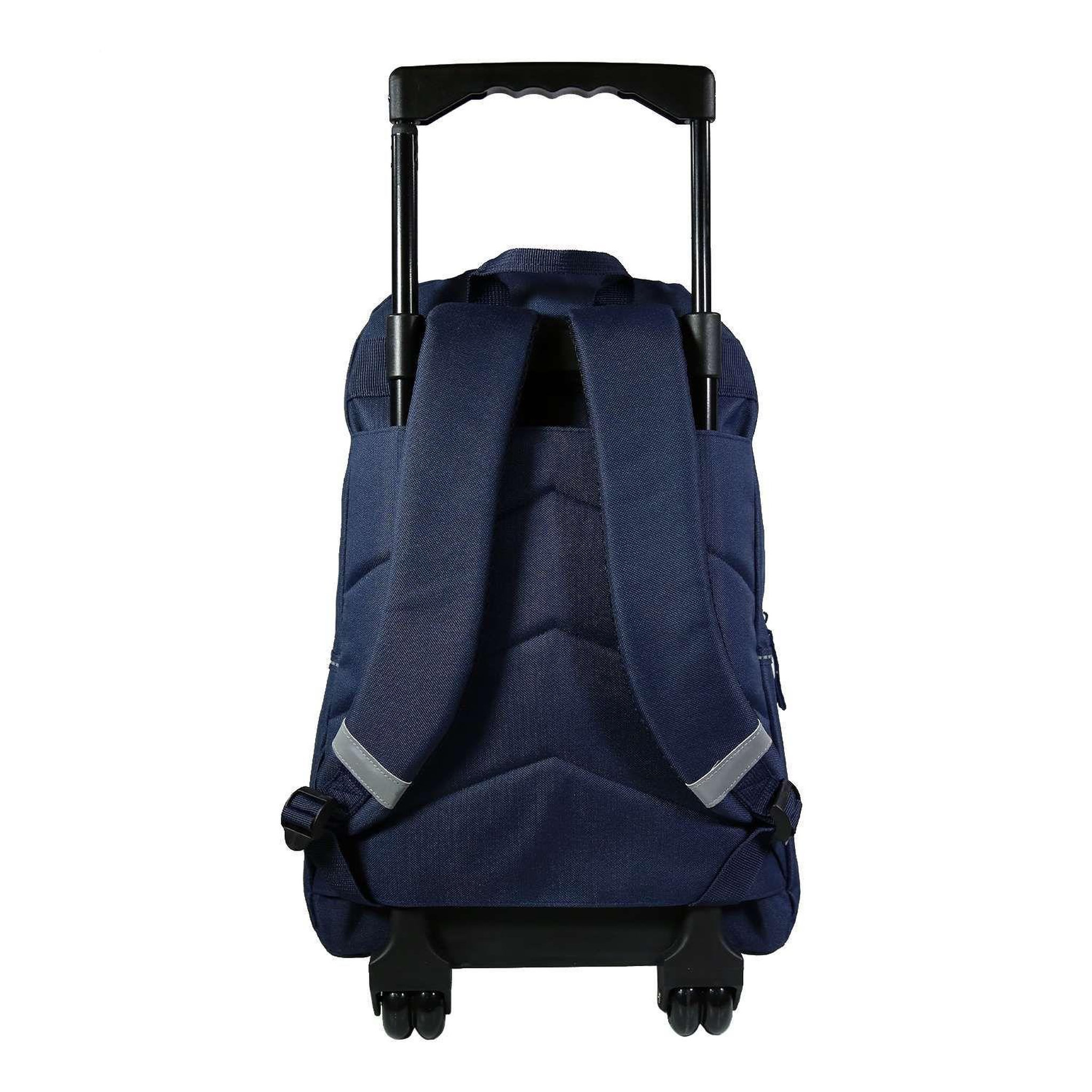 Voir la diapositive 4 : Bagtrotter BAGTROTTER Sac à dos à roulettes 45 cm Cybel Cheval Licorne Bleu