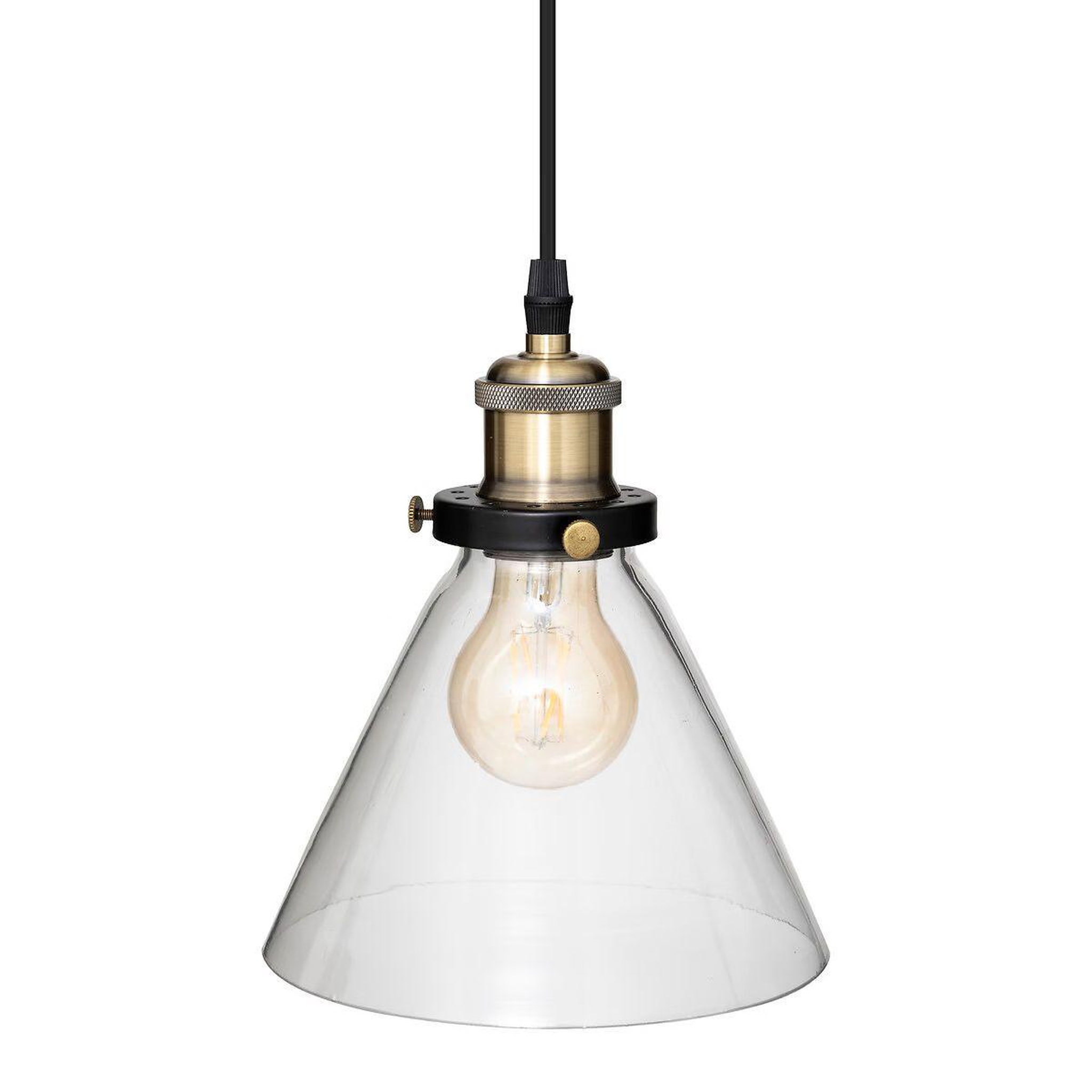 Voir la diapositive 2 : ATMOSPHERA Lampe suspension 4 têtes  alak  80cm noir