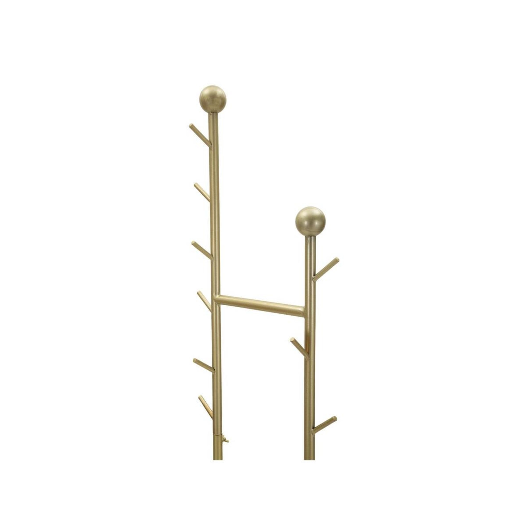 Voir la diapositive 5 : Paris Prix Porte-manteau en métal  axi  175cm or