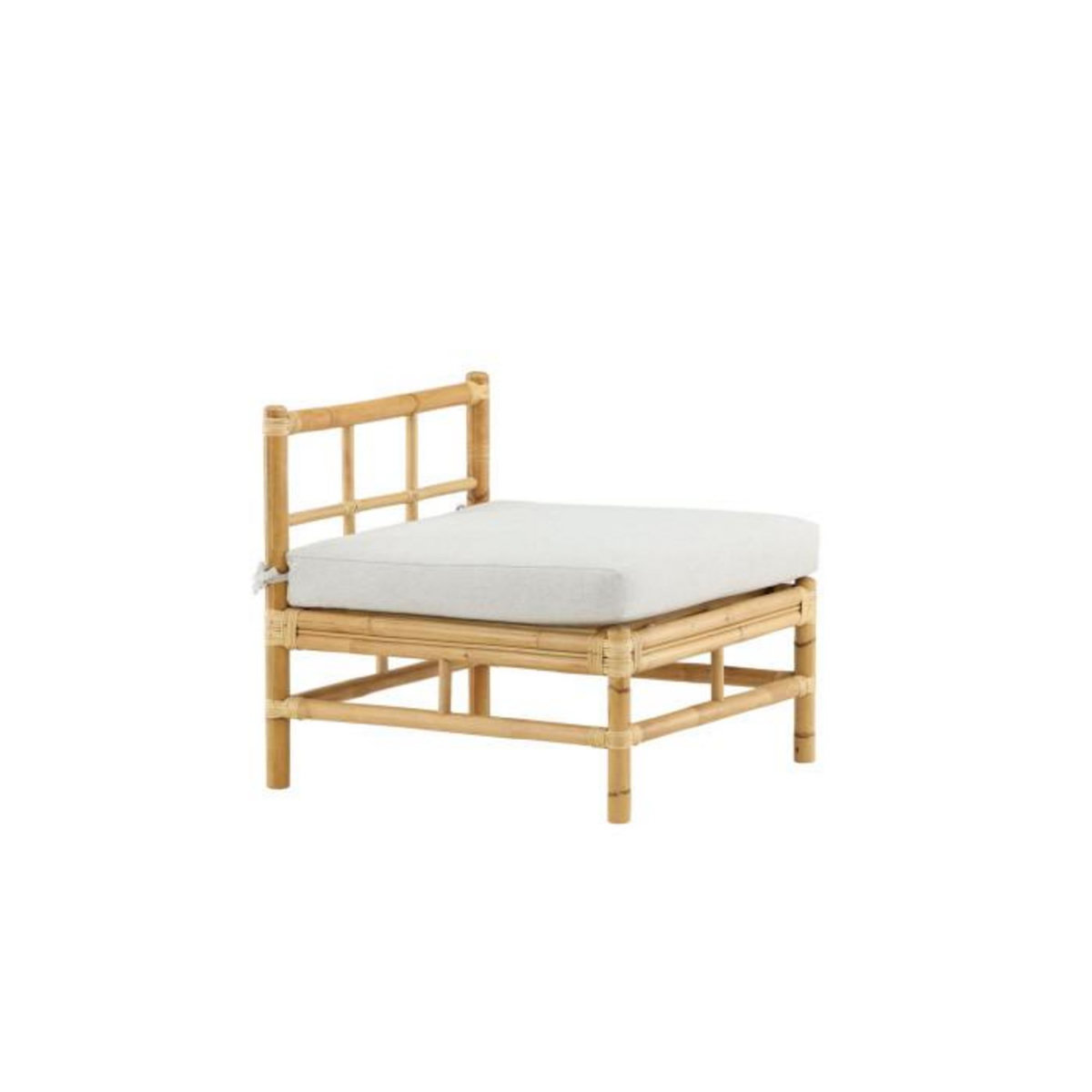 Paris Prix Canapé de Jardin  Cane  75cm Naturel