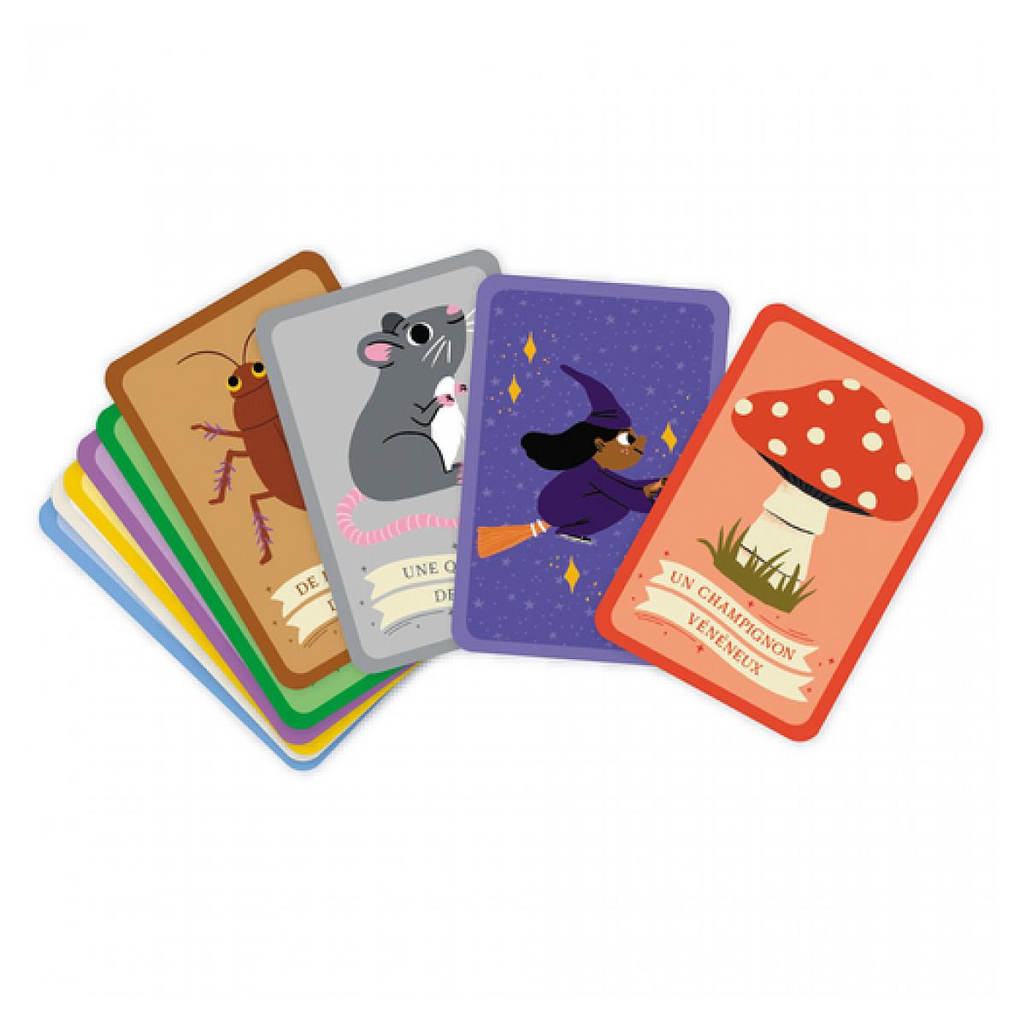 Voir la diapositive 2 : Nathan La potion des petits magiciens Jeu de cartes Famille