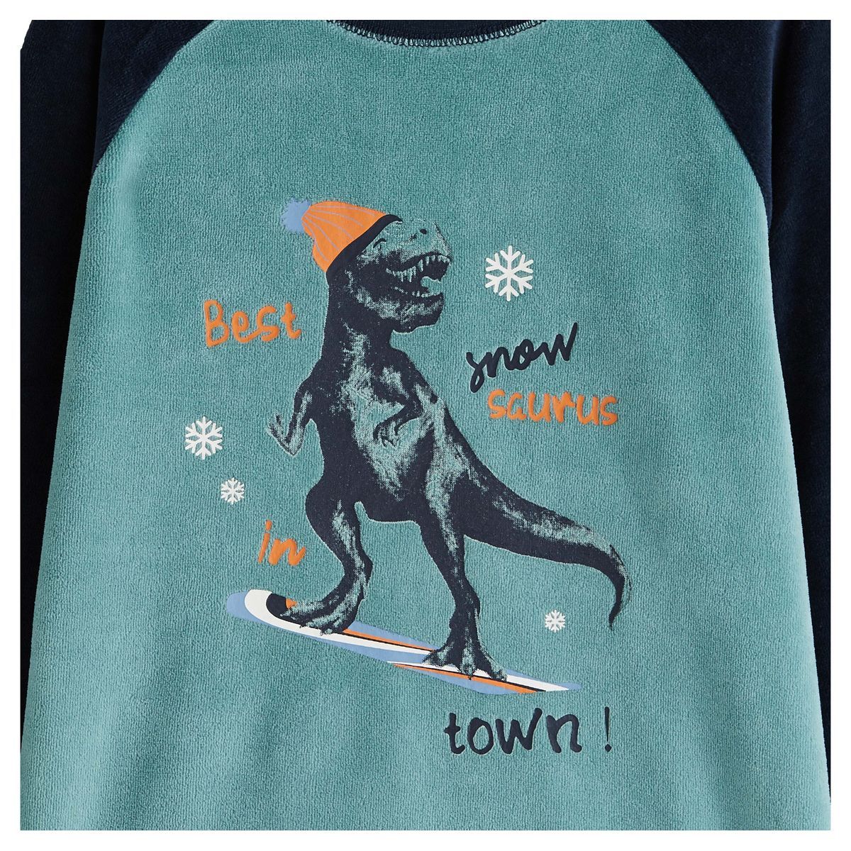 IN EXTENSO Ensemble pyjama velours garçon