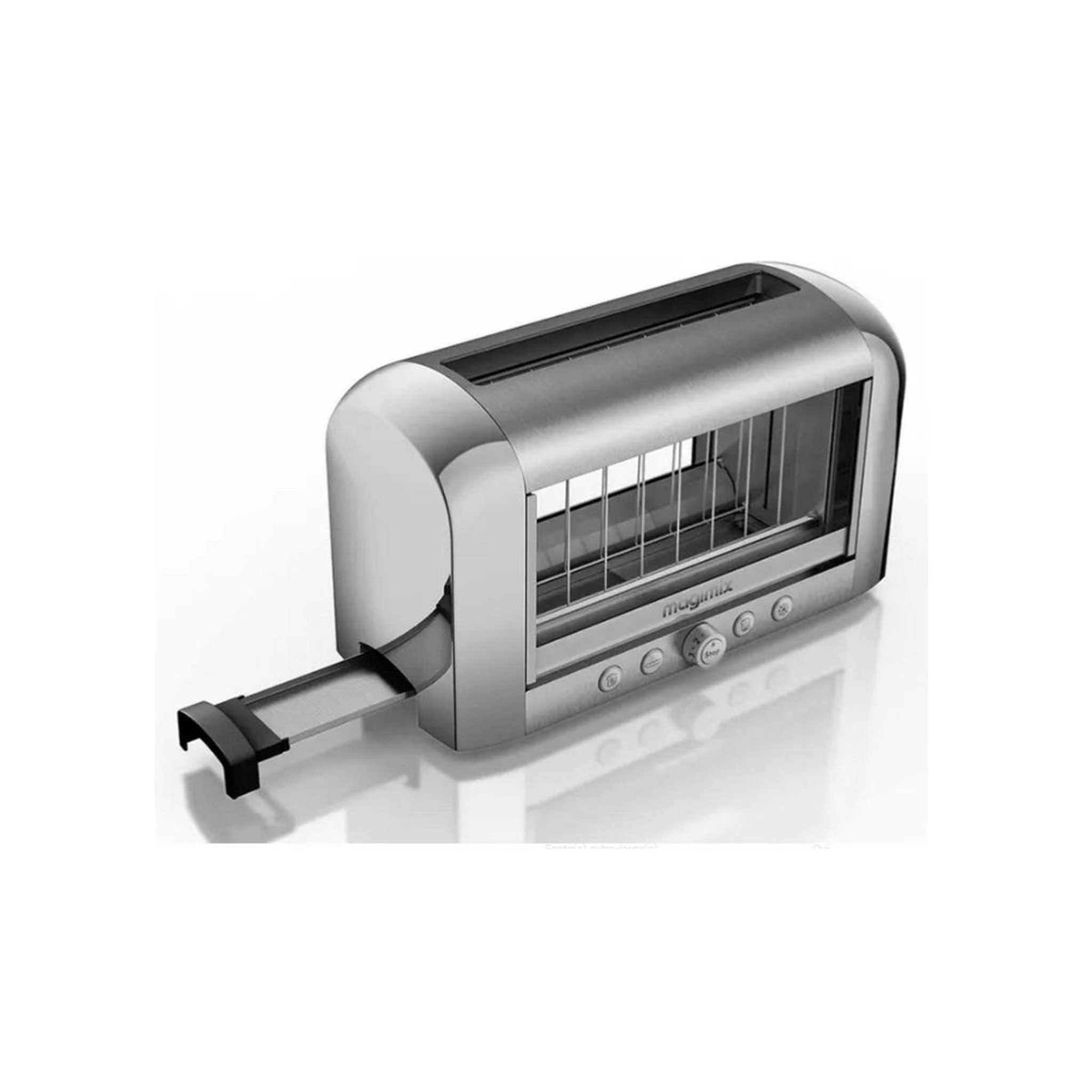 Voir la diapositive 4 : MAGIMIX Grille-pains 1 fentes 1450w noir - 11541