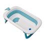 Voir la diapositive 5 : THERMOBABY Baignoire pliable - THERMOBABY - BALNÉA - Compact - Bouchon de vidange - Jusqu'a 18 mois - Bleu