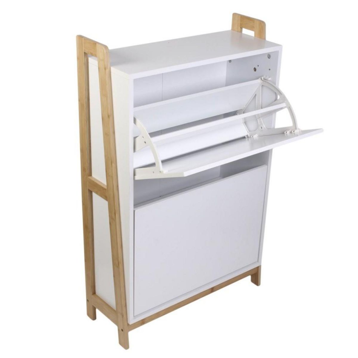 The Home Deco Factory Meuble à chaussures 2 portes COPENHAGUE