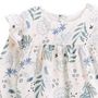 Voir la diapositive 3 : Petit Béguin Blouse enfant en gaze de coton Belle de Nuit