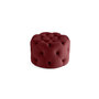 Voir la diapositive 4 : LISA DESIGN Gallata - pouf chesterfield rond - en velours