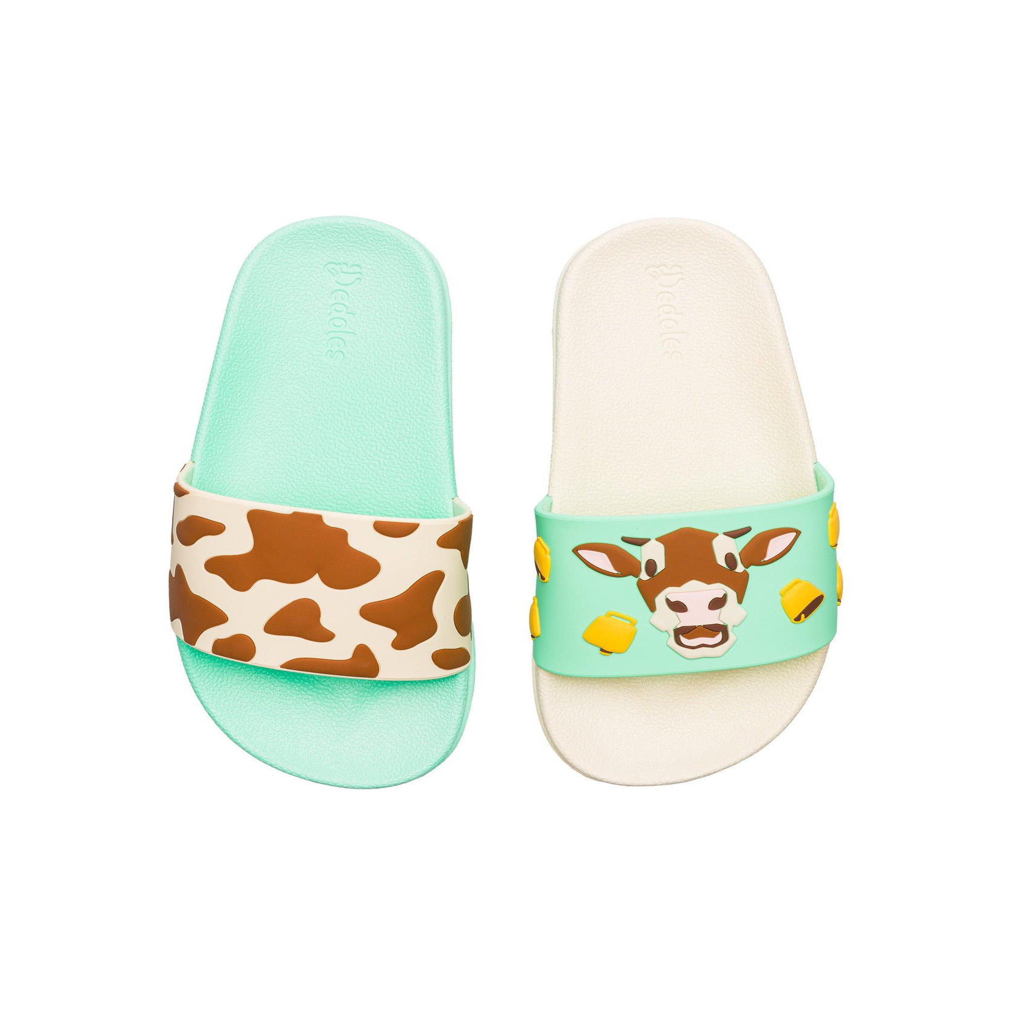 Voir la diapositive 3 : DEDOLES Claquettes vaches & cloches