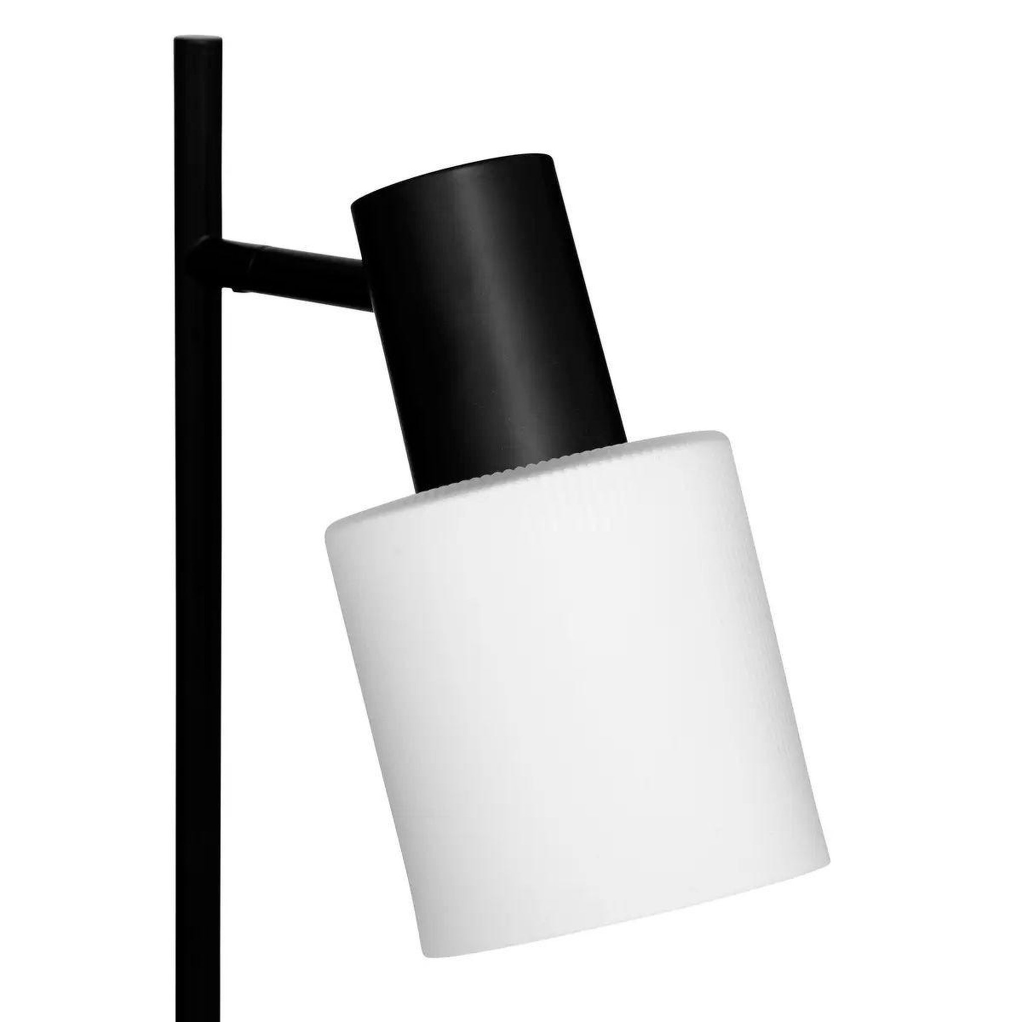 Voir la diapositive 2 : ATMOSPHERA Lampe à poser design en métal  tais  45cm noir