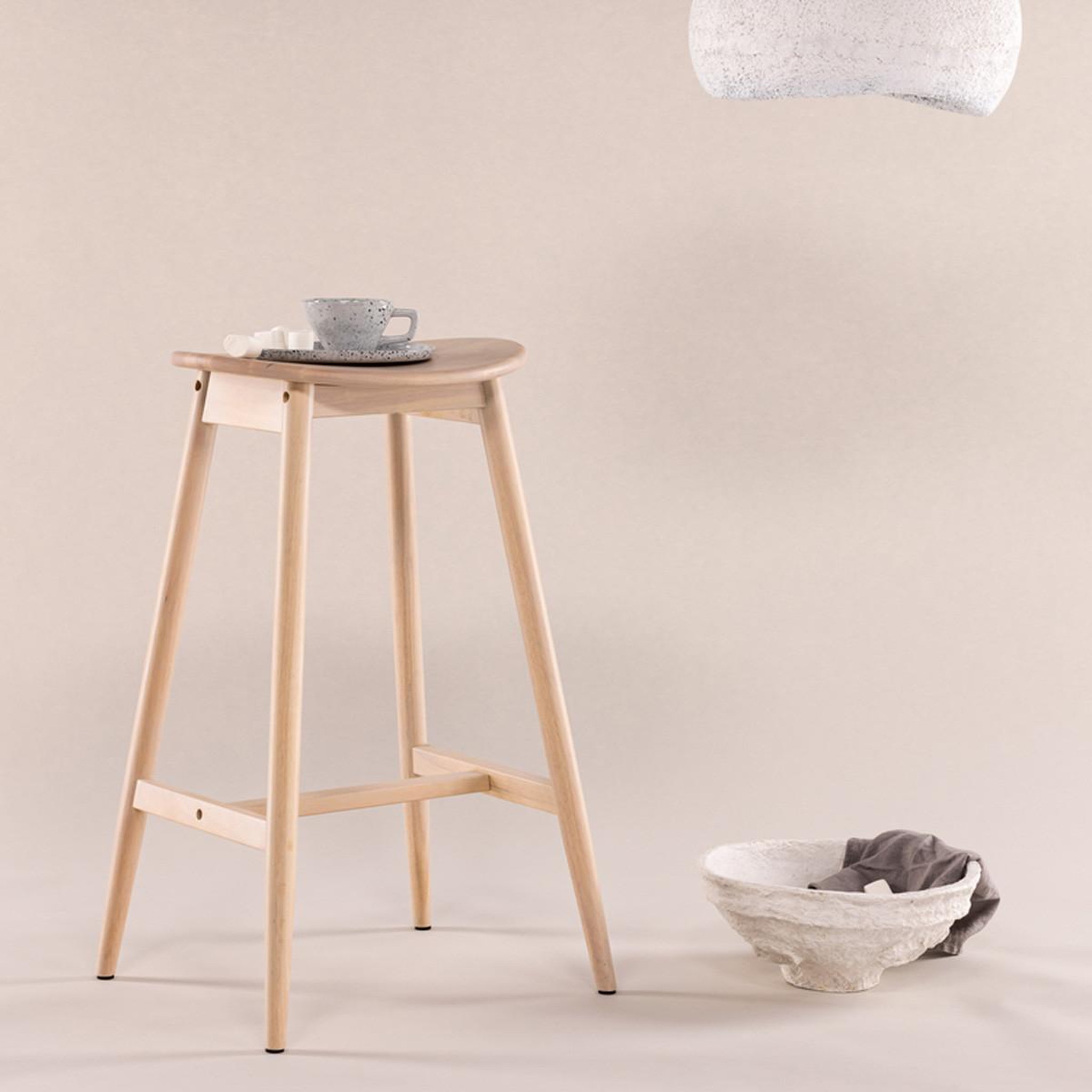 Voir la diapositive 6 : Paris Prix Tabouret de bar en bois  orust  76cm naturel
