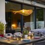 Voir la diapositive 4 : Lumisky Suspension d'extérieur avec cable LAIA Beige Bambou D50 cm