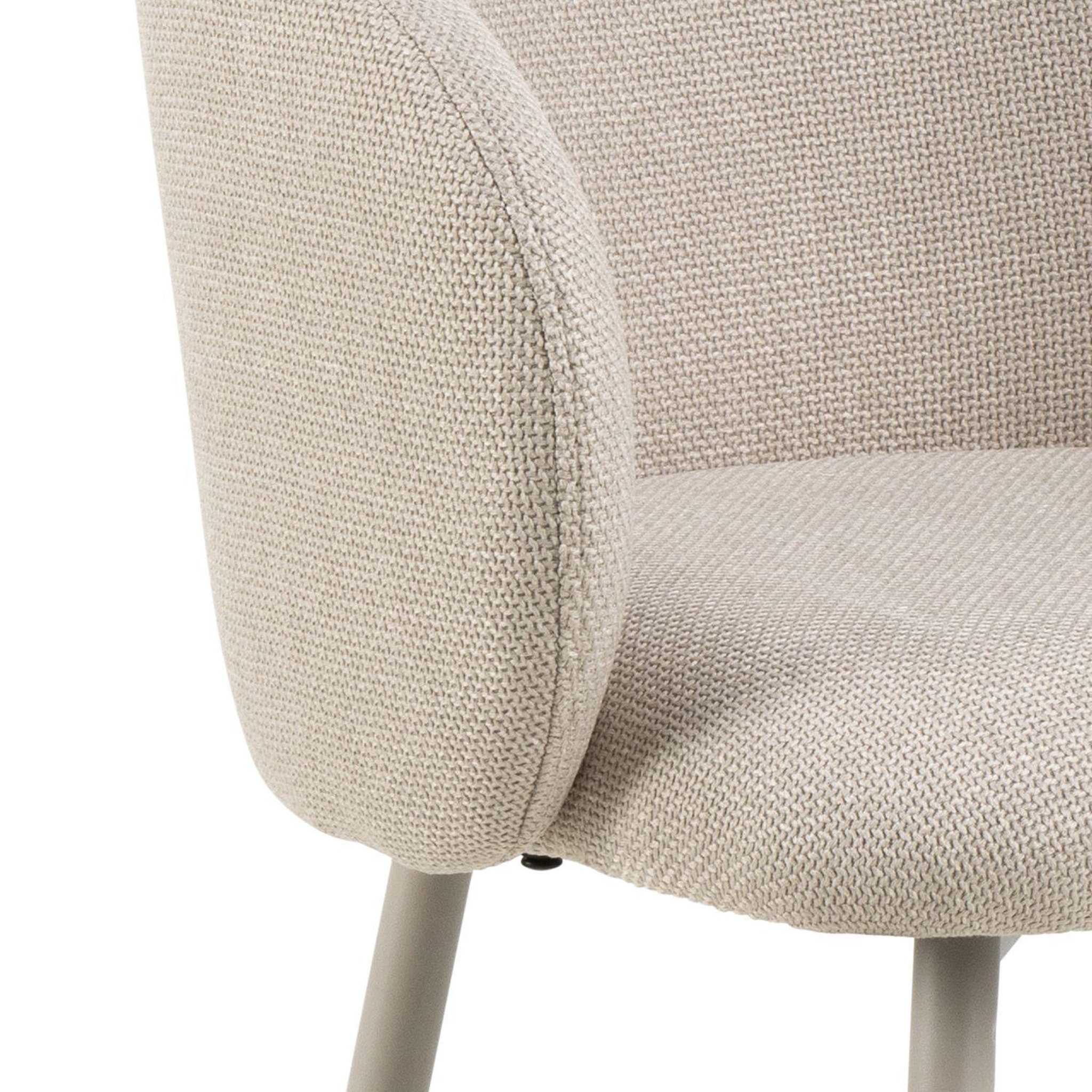Voir la diapositive 4 : TOILINUX Lot de 2 tabourets de bar sören - beige