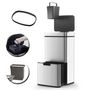 Voir la diapositive 3 : Kitchen move Poubelle De Cuisine Automatique NARVIK Argent Acier inoxydable 75 L