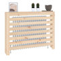 Voir la diapositive 4 : VIDAXL Cache-radiateur 108,5x19x84 cm Bois massif de pin