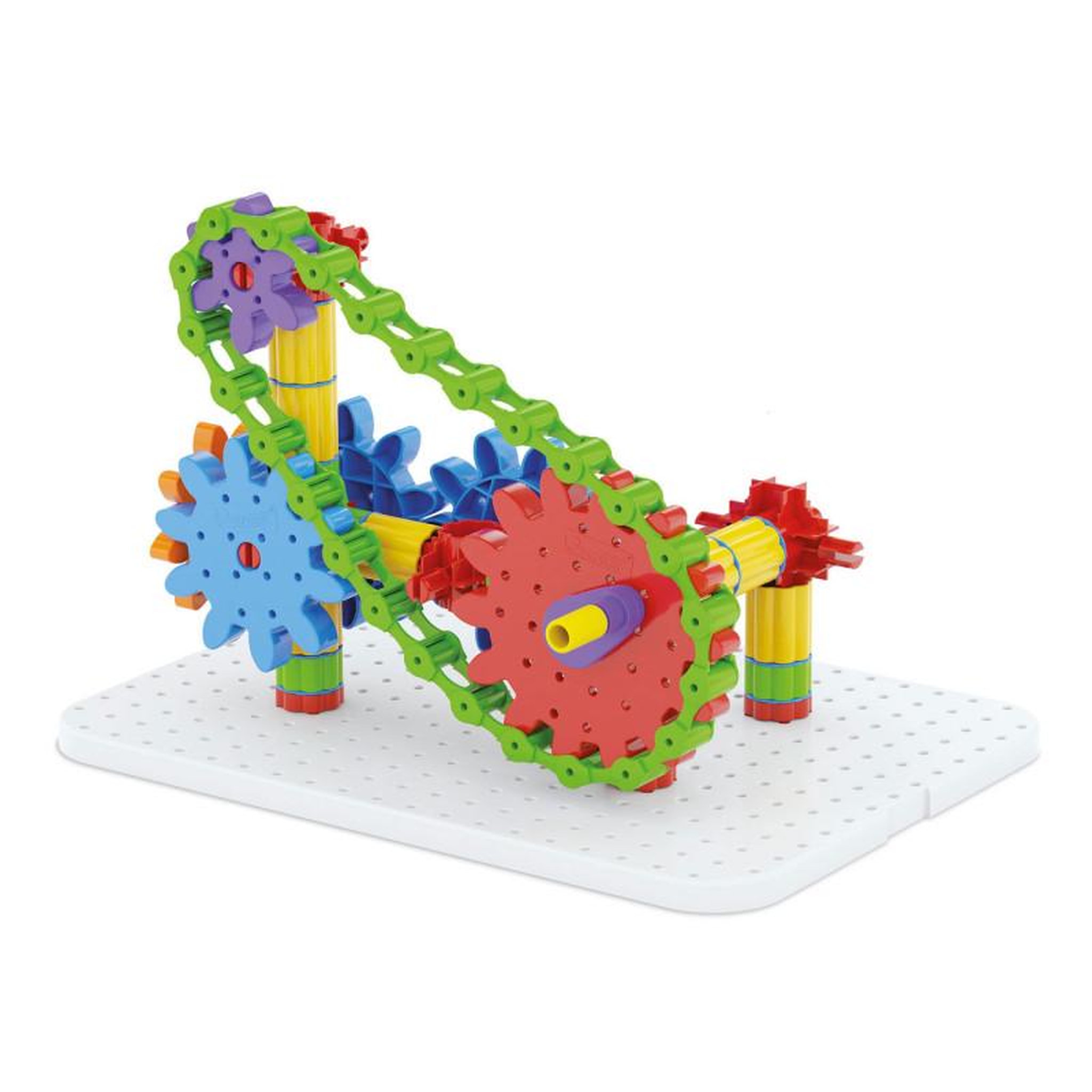 Voir la diapositive 3 : Quercetti Quercetti Gear Set Starter Set