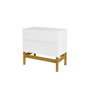 Voir la diapositive 4 : Paris Prix Mini Bar Design  Grande  75cm Blanc