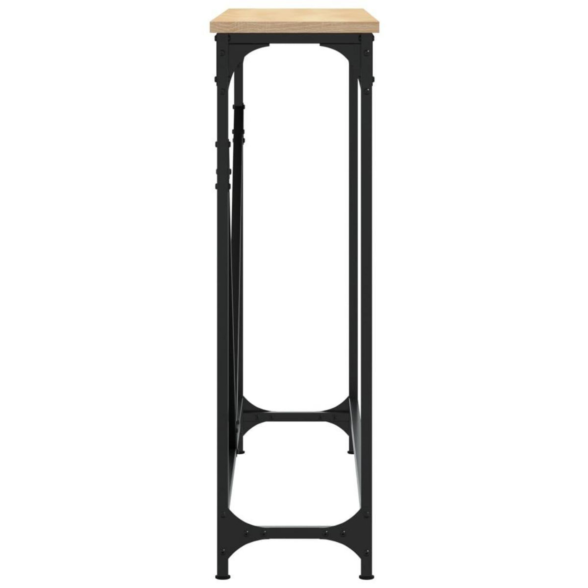 VIDAXL Table console chene sonoma 102x22,5x75 cm bois d'ingenierie