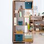 Voir la diapositive 4 : Paris Prix Boîte de Rangement Avec Couvercle  Iris  15,5L Emeraude