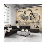 Paris Prix Papier Peint  Vélo Ancien. Coloris disponibles : Multicolore