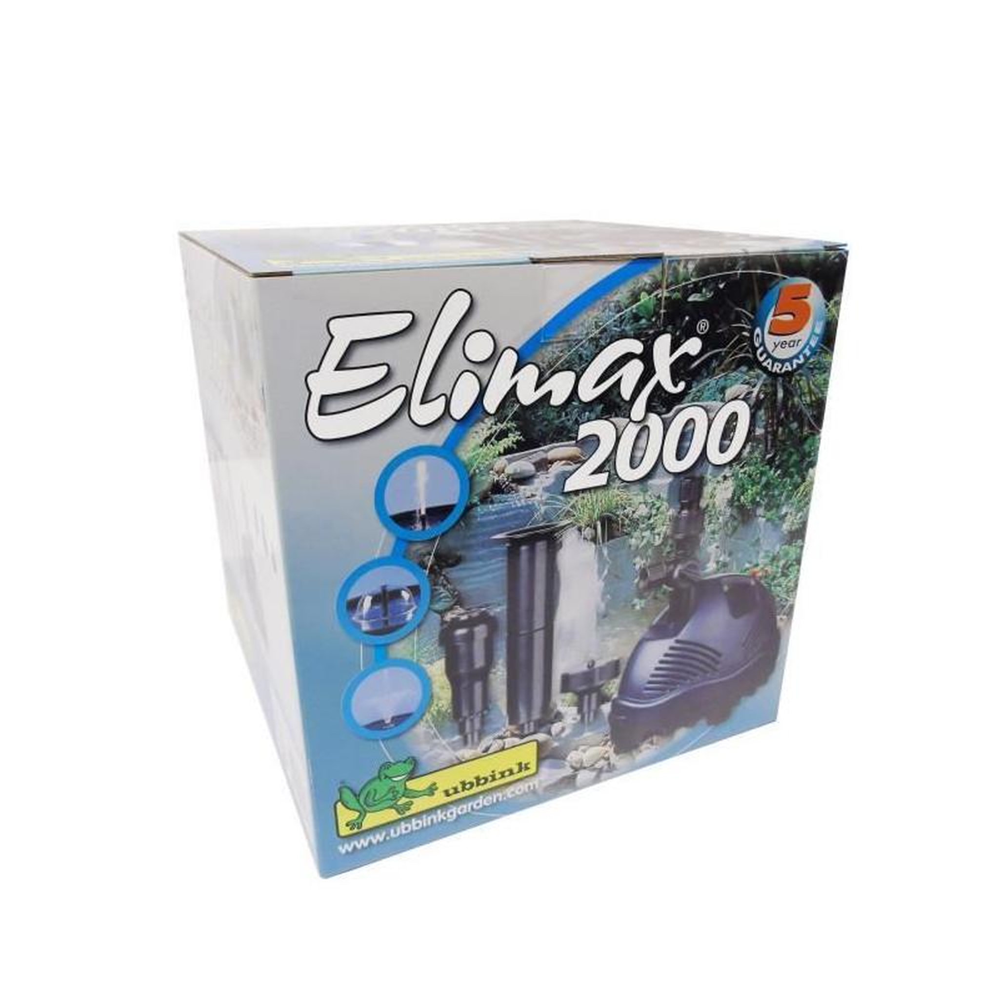Voir la diapositive 4 : Ubbink UBBINK Pompe de bassin ELIMAX 2000 - 2000l/h