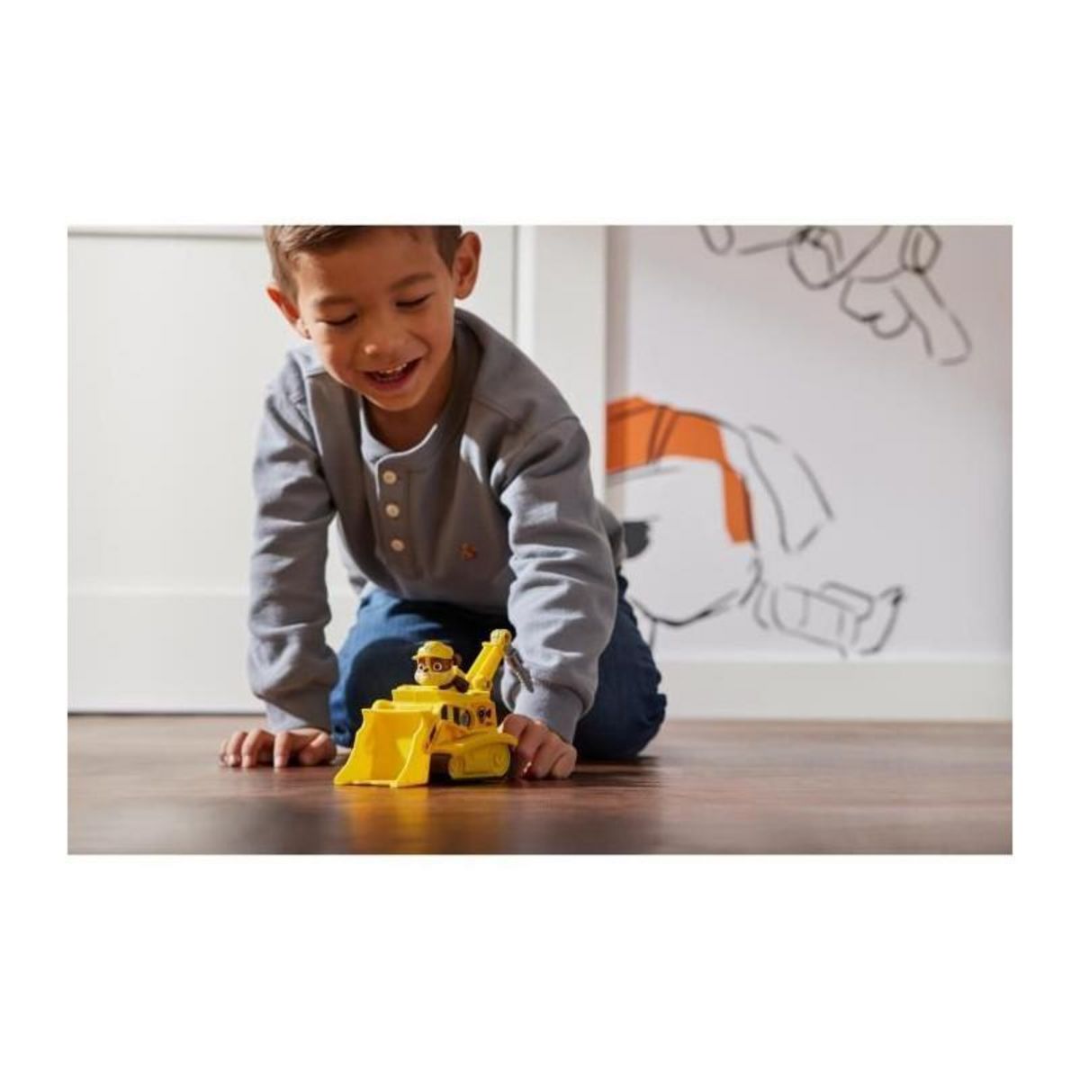 Spin Master VEHICULE + FIGURINE RUBEN La Pat' Patrouille