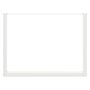 Voir la diapositive 5 : VIDAXL Pieds de table a manger forme de U 2 pcs blanc 100x(72-73) cm