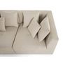 Voir la diapositive 5 : LISA DESIGN Amalfi - canapé modulable d'angle réversible - 5 places - en tissu