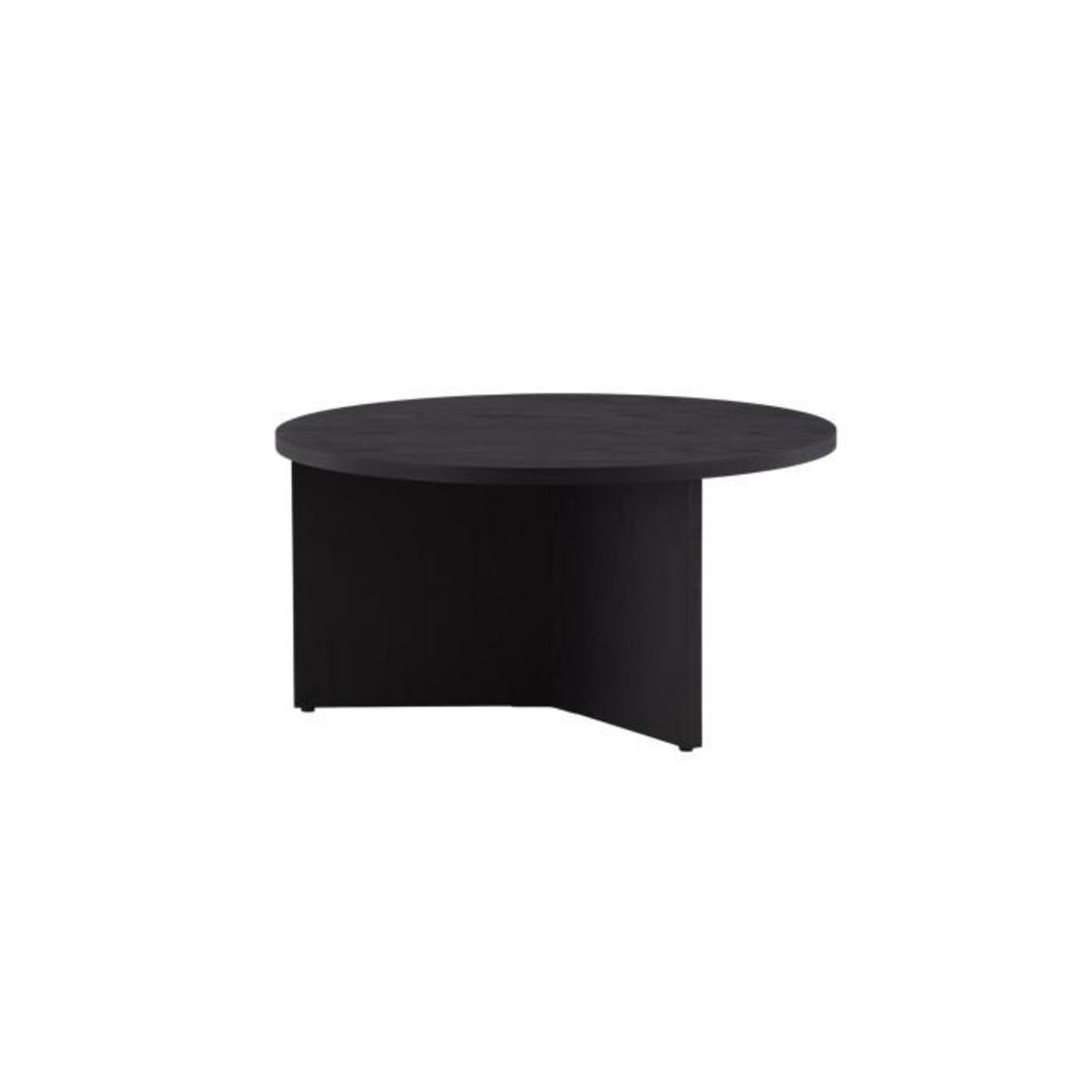 Paris Prix Table Basse Ronde  Salto  65cm Noir